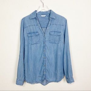 3/$15 NY & Co Soften Button Down
